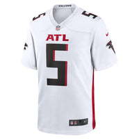 Atlanta Falcons Drake London Nike White Away Game Player Jersey