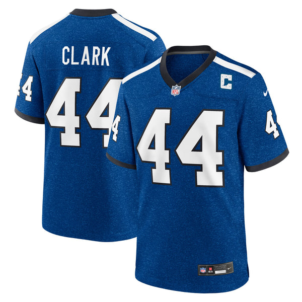 Indianapolis Colts Dallas Clark Nike Blue Retired Player Alternate Game Jersey