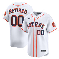 Houston Astros Nike White Home Limited Pick-A-Player Retired Roster Jersey