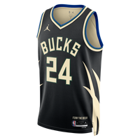 Milwaukee Bucks Jordan Brand Statement Edition Swingman Jersey - Hunter Green - Jaime Jaquez Jr. -