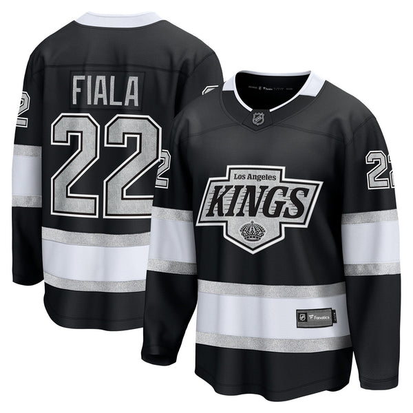 Los Angeles Kings Kevin Fiala Fanatics Black Home Breakaway Jersey