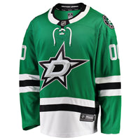 Dallas Stars Fanatics Green Home Breakaway Custom Jersey