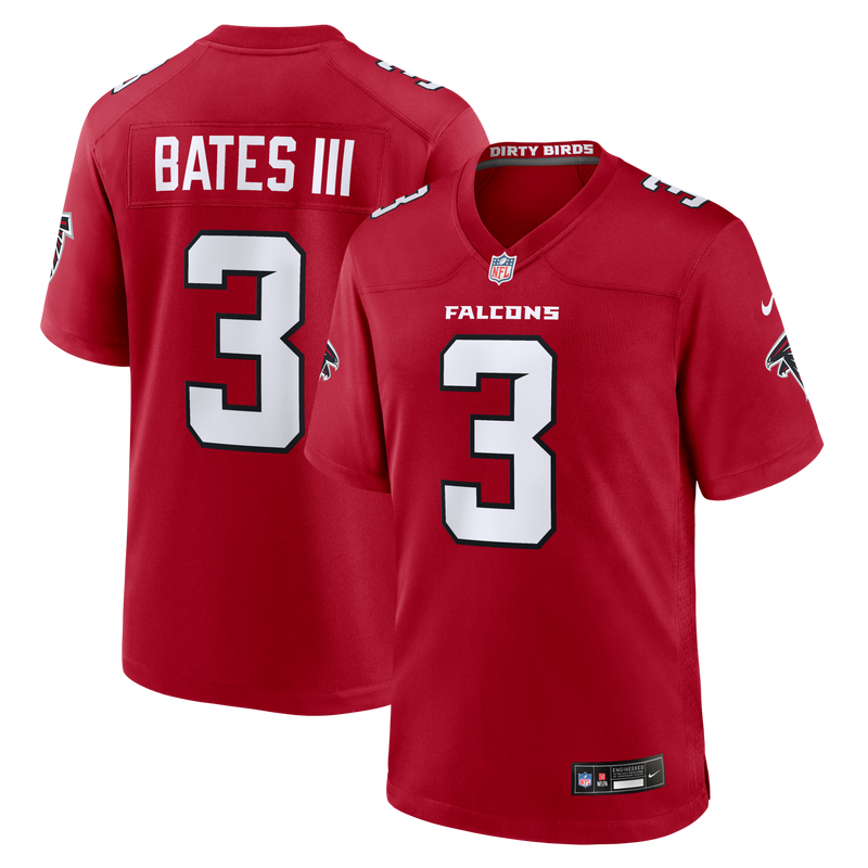 Atlanta Falcons Jessie Bates III Nike Red Game Jersey