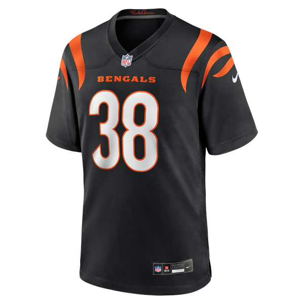 Cincinnati Bengals DJ Ivey Nike Black Team Game Jersey