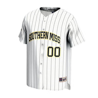 Southern Miss Golden Eagles GameDay Greats NIL Pick-A-Player Lightweight Baseball Jersey - White