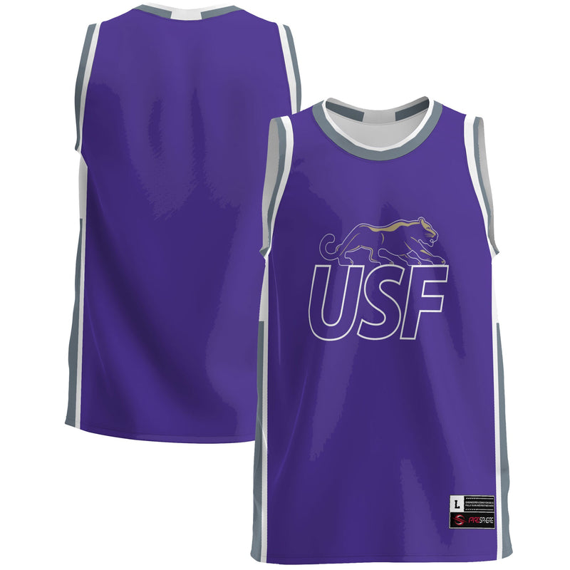University of Sioux Falls Cougars GameDay Greats Lightweight Basketball Jersey - Purple