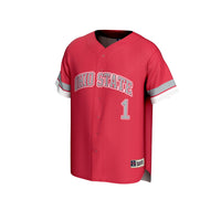 #1 Ohio State Buckeyes GameDay Greats Lightweight Collegiate Baseball Fashion Jersey - Scarlet
