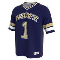 Navy Midshipmen GameDay Greats Lightweight Collegiate Football Fashion Jersey - Navy