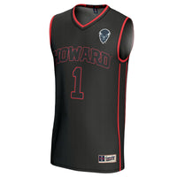 Howard Bison GameDay Greats Lightweight Collegiate Basketball Fashion Jersey - Black
