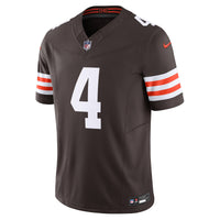 Cleveland Browns Deshaun Watson Nike Brown Vapor F.U.S.E. Limited Jersey