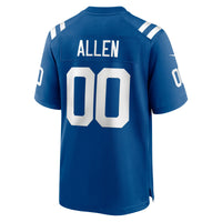Indianapolis Colts CJ Allen Nike Royal Game Jersey