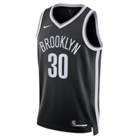 Brooklyn Nets Nike Icon Swingman Jersey- Black - Julius Randle