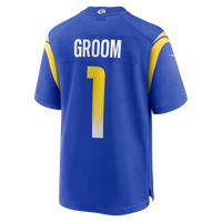 Los Angeles Rams Number 1 Groom Nike Royal Game Jersey