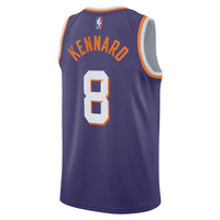 Phoenix Suns Nike Icon Edition Swingman Jersey - Purple - Luke Kennard -