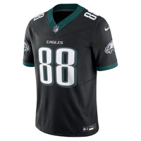 Philadelphia Eagles Dallas Goedert Nike Black Alternate Vapor F.U.S.E. Limited Jersey