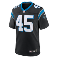 Carolina Panthers Maema Njongmeta Nike Black Game Jersey