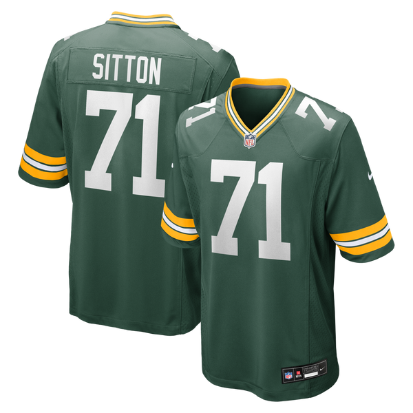 Green Bay Packers Josh Sitton Nike Green Retired Game Jersey