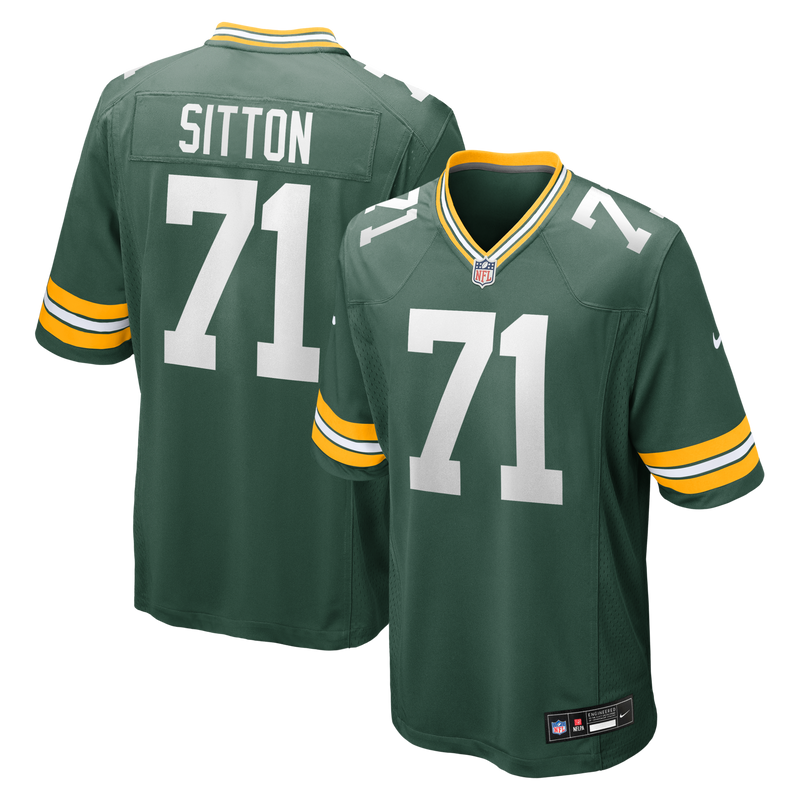 Green Bay Packers Josh Sitton Nike Green Retired Game Jersey