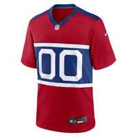 New York Giants Nike Century Red Alternate Game Custom Jersey