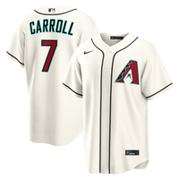 Arizona Diamondbacks Corbin Carroll Nike Cream Home Replica Jersey