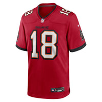 Tampa Bay Buccaneers Josh Williams Nike Red Team Game Jersey