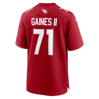 Arizona Cardinals Jon Gaines II Nike Cardinal Team Game Jersey