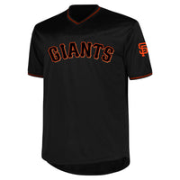 San Francisco Giants Profile Black Big & Tall Pop Fashion Jersey