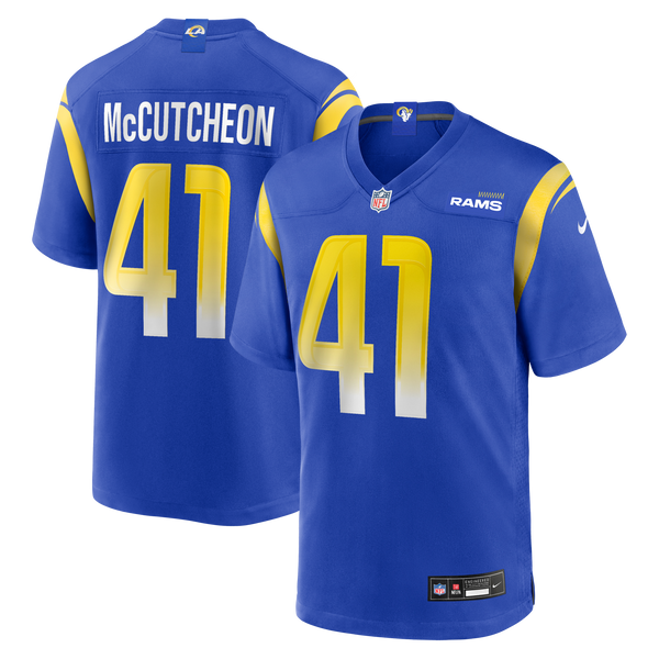 Los Angeles Rams Cameron McCutcheon Nike Royal Game Jersey