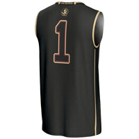 #1 Florida State Seminoles GameDay Greats Lightweight Basketball Jersey - Black
