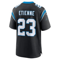 Carolina Panthers Trevor Etienne Nike Black Team Game Jersey