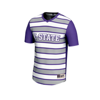 #1 Kansas State Wildcats GameDay Greats Lightweight Soccer Fashion Jersey - Purple