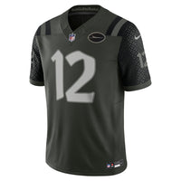 New York Jets Joe Namath Nike Gotham Green 2025 Rivalries Collection Stitched Limited Jersey