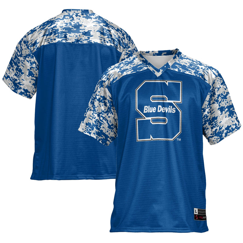 Wisconsin Stout Blue Devils GameDay Greats Football Jersey - Blue