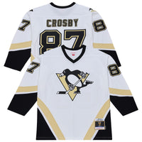 Pittsburgh Penguins Sidney Crosby Mitchell & Ness White 2005 Power Play Jersey