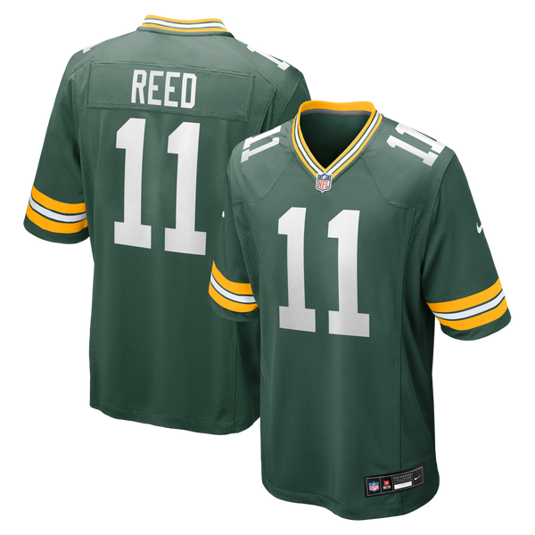 Green Bay Packers Jayden Reed Nike Green Game Jersey