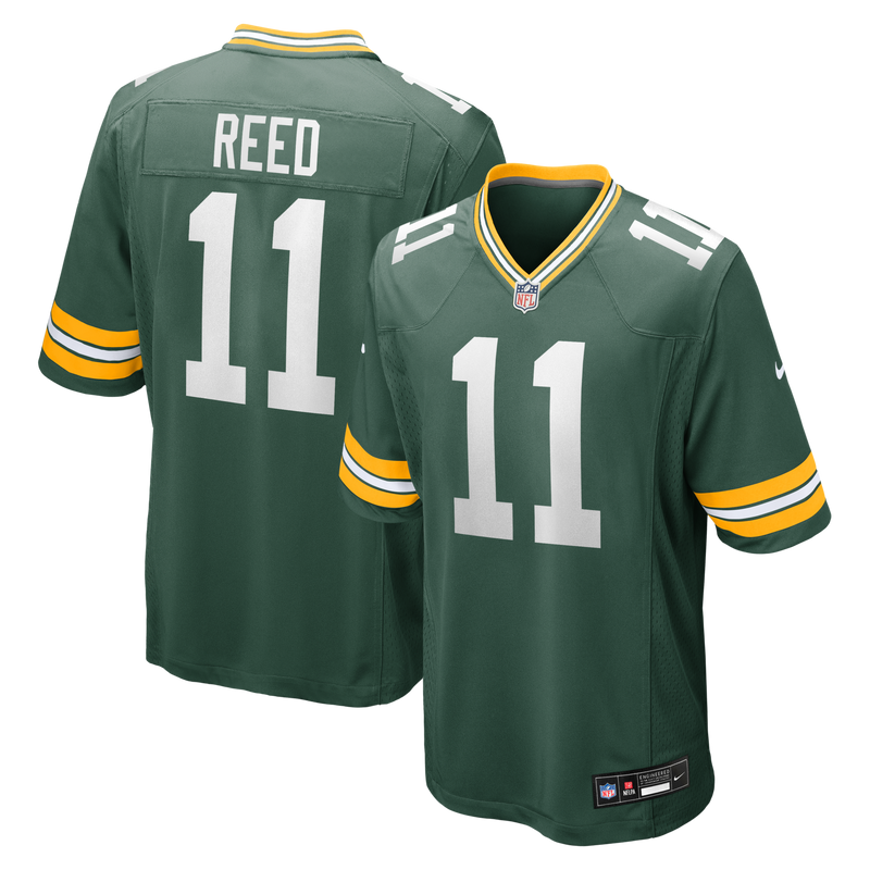 Green Bay Packers Jayden Reed Nike Green Game Jersey