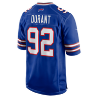 Buffalo Bills Zane Durant Nike Royal Team Game Jersey