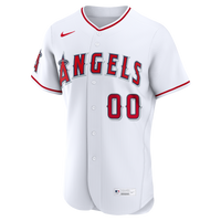 Los Angeles Angels Nike White Home Authentic Custom Jersey