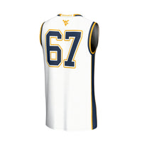 West Virginia Mountaineers GameDay Greats Lightweight Collegiate Basketball Fashion Jersey - White