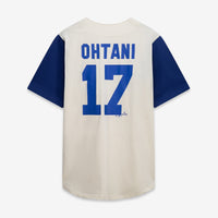 Los Angeles Dodgers Profile Cream/Royal Big & Tall Two-Color Fashion Jersey