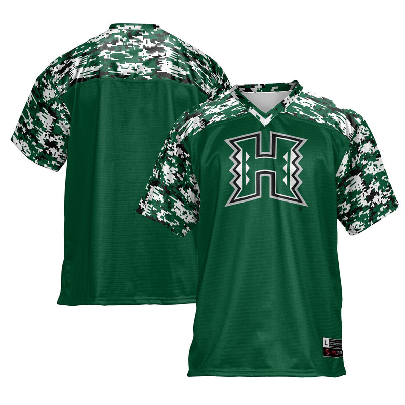 Hawaii Rainbow Warriors GameDay Greats Football Jersey - Green
