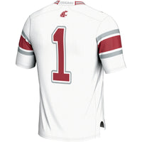 #1 Washington State Cougars GameDay Greats Endzone Football Jersey - White