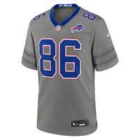 Buffalo Bills Dalton Kincaid Nike Gray Nickel City Game Jersey