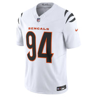 Cincinnati Bengals Sam Hubbard Nike White Vapor F.U.S.E. Limited Jersey