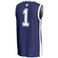 #1 BYU Cougars GameDay Greats Lightweight Basketball Jersey - Navy
