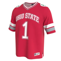 Ohio State Buckeyes GameDay Greats Lightweight Collegiate Football Fashion Jersey - Scarlet