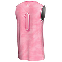 #1 Marshall Thundering Herd GameDay Greats Lightweight Basketball Fashion Jersey - Pink
