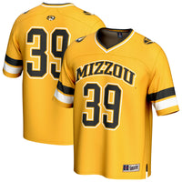 #39 Missouri Tigers GameDay Greats Lightweight Collegiate Football Fashion Jersey - Gold