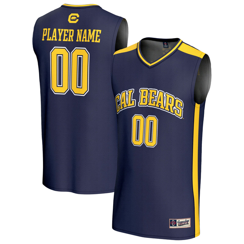 Cal Bears GameDay Greats Lightweight Collegiate Basketball NIL Pick-A-Player Fashion Jersey - Navy