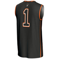 #1 Oklahoma State Cowboys GameDay Greats Lightweight Basketball Jersey - Black